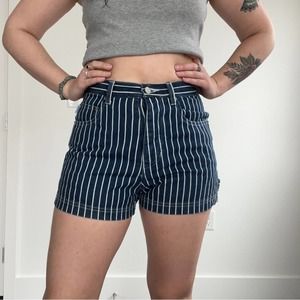 5/$25 💕 ESPRIT striped denim shorts - vintage